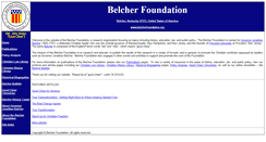 Desktop Screenshot of belcherfoundation.org